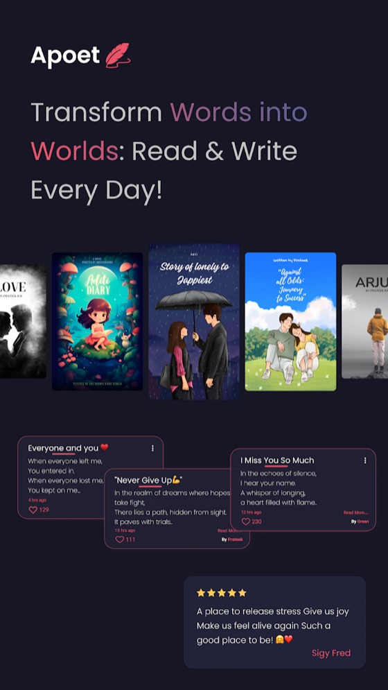 Apoet screenshot 1